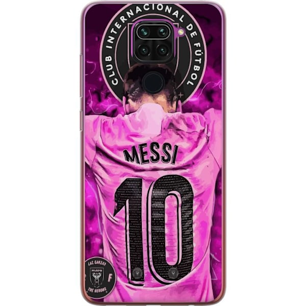 Xiaomi Redmi Note 9 Genomskinligt Skal Messi