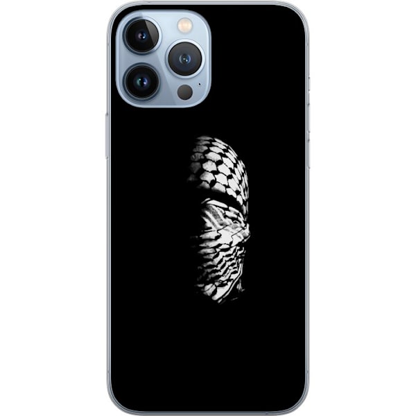 Apple iPhone 13 Pro Max Genomskinligt Skal Keffiyeh-mönster