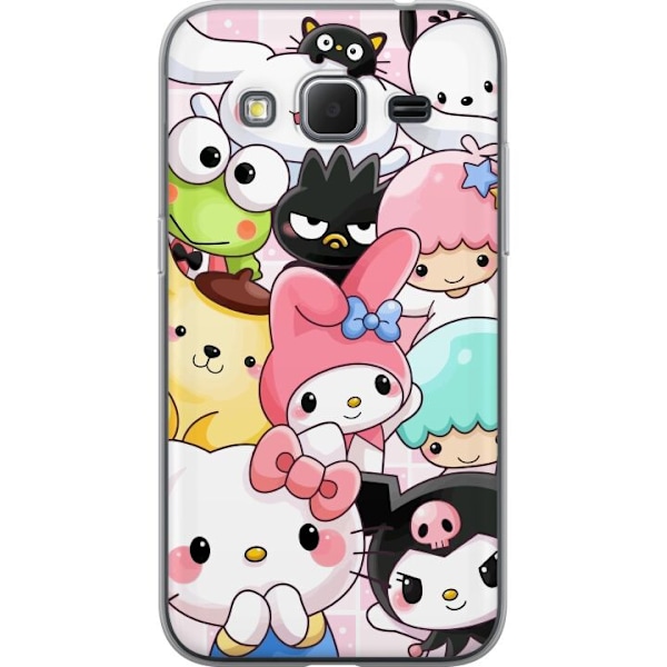 Samsung Galaxy Core Prime Läpinäkyvä kuori Kawaii Sanrio Cr