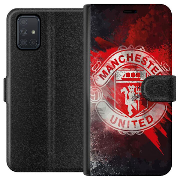 Samsung Galaxy A71 Tegnebogsetui Manchester United F.C.