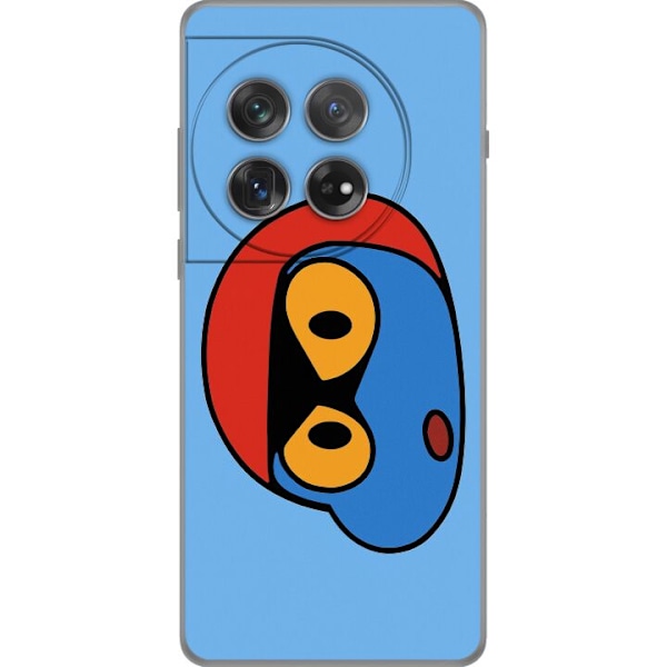 OnePlus 12 Gennemsigtig cover Bold Bot Head