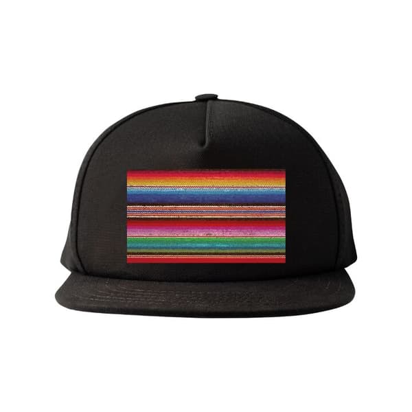 Snapback-lippalakki musta one size