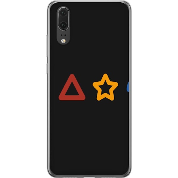 Huawei P20 Gennemsigtig cover Squid Game