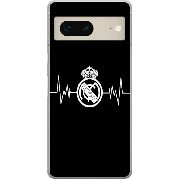 Google Pixel 7 Gennemsigtig cover Real Madrid CF