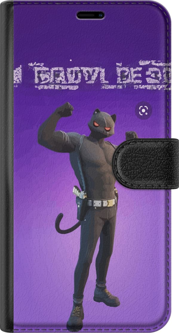 Kompatibelt Plånboksfodral till Apple iPhone 11 Fortnite - Meowscles