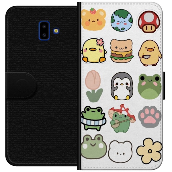 Samsung Galaxy J6+ Lommeboketui Kawaii Friends