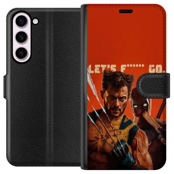 Samsung Galaxy S23+ Lommeboketui Deadpool & Wolverine