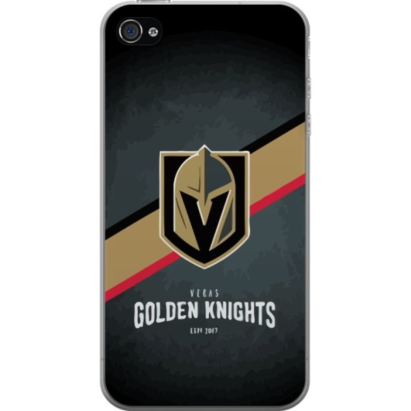 Apple iPhone 4s Gennemsigtig cover Vegas Golden Knights (NHL)