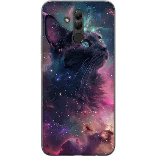 Huawei Mate 20 lite Gjennomsiktig deksel Katten i Galaksen