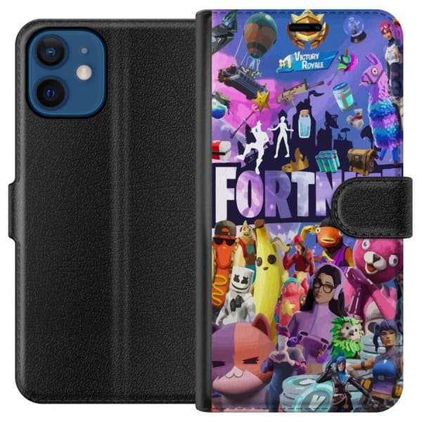 Kompatibelt Plånboksfodral till Apple iPhone 12 mini Fortnite