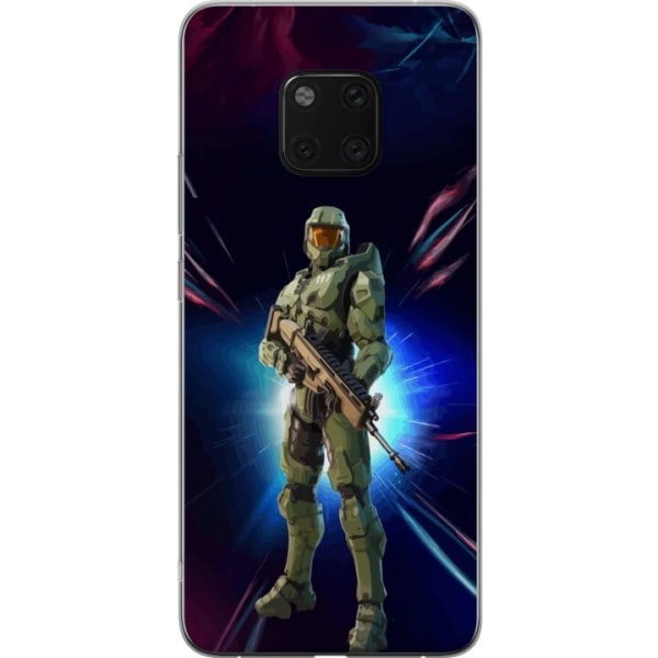 Huawei Mate 20 Pro Gennemsigtig cover Fortnite - Master Chief