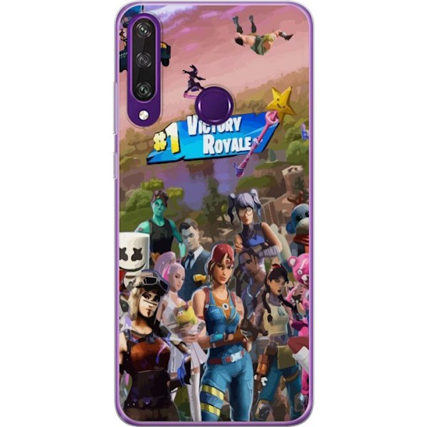 Huawei Y6p Gennemsigtig cover Fortnite