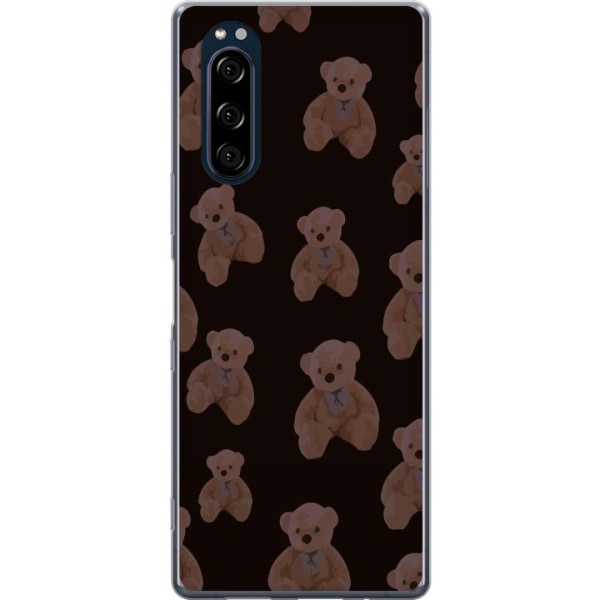 Sony Xperia 5 Gennemsigtig cover En bjørn flere bjørne