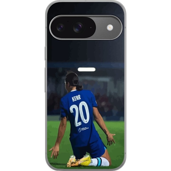 Google Pixel 9 Läpinäkyvä kuori Sam Kerr (Chelsea)