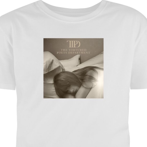 T-shirt för Vuxen | Klassisk Vuxen-T-shirt Taylor Swift - TTP vit L