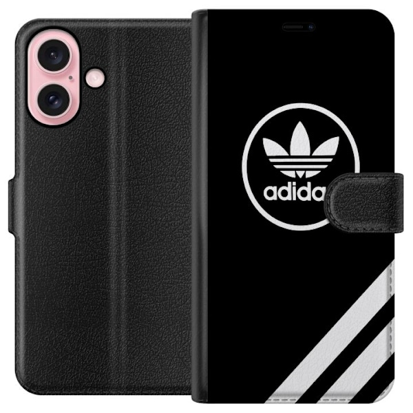 Apple iPhone 16 Plånboksfodral Adidas