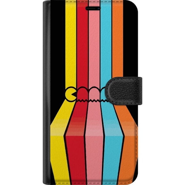 Motorola Moto G34 Lompakkokotelo Pac-Man