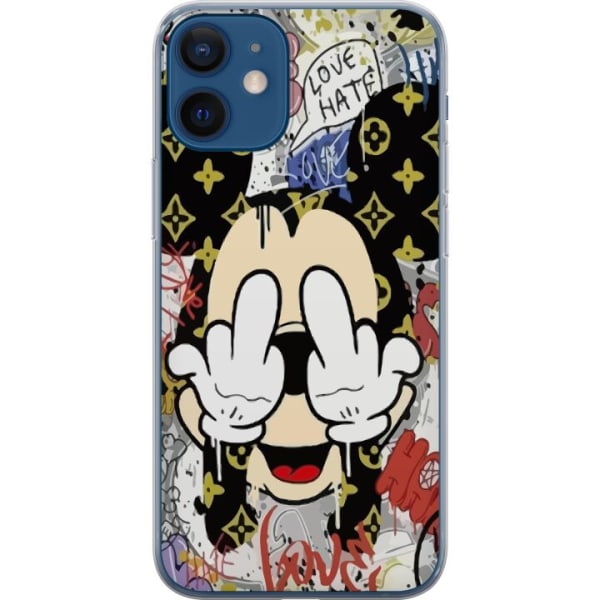 Apple iPhone 12  Gennemsigtig cover Mickey Mouse