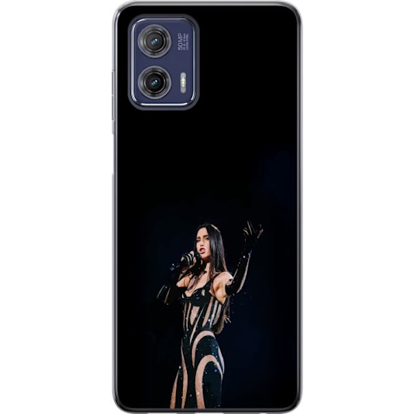 Motorola Moto G73 Läpinäkyvä kuori Dua Lipa – Pop Star Ae