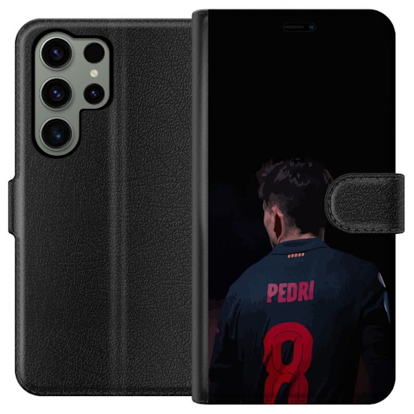 Samsung Galaxy S23 Ultra Tegnebogsetui Pedri FC Barcelona Fodb