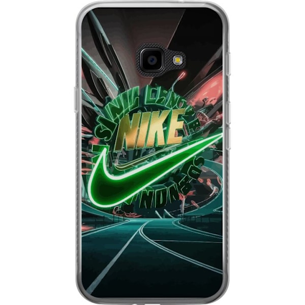 Samsung Galaxy Xcover 4 Läpinäkyvä kuori Nike