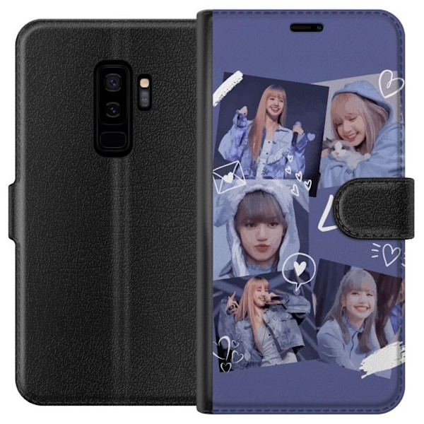 Samsung Galaxy S9+ Lompakkokotelo Lisa Blackpink – Aesthetic K-pop Queen