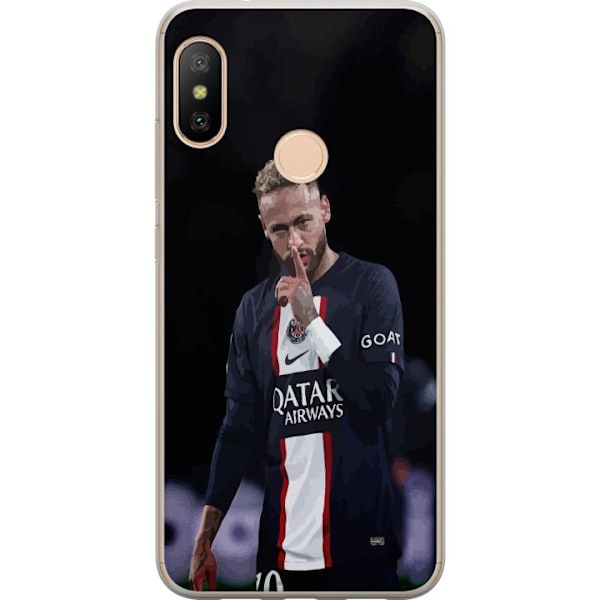 Xiaomi Redmi 6 Pro Gjennomsiktig deksel Neymar