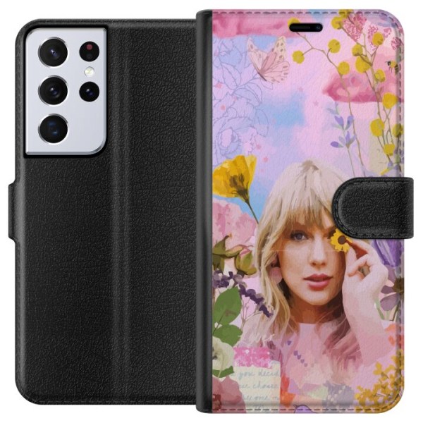 Samsung Galaxy S21 Ultra 5G Plånboksfodral Taylor Swift - Blo