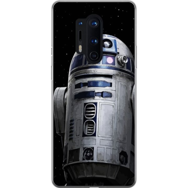 OnePlus 8 Pro Genomskinligt Skal R2D2 Star Wars