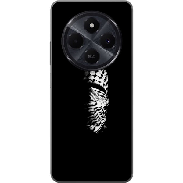 Xiaomi Redmi A4 Gjennomsiktig deksel Keffiyeh-mønster - klass