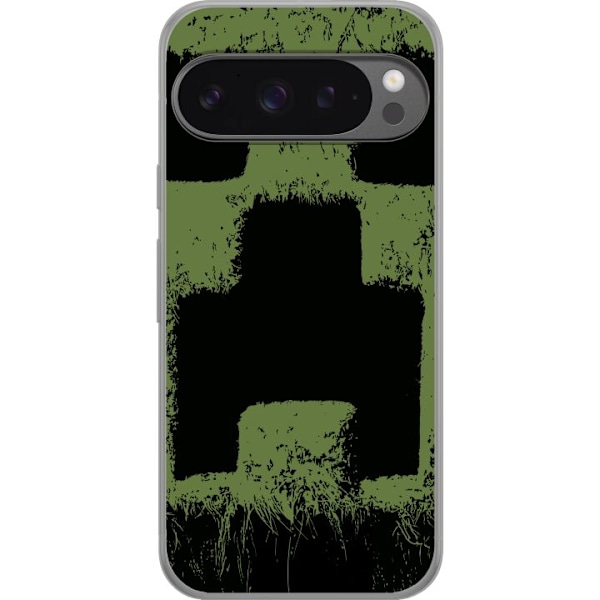 Google Pixel 9 Pro XL Genomskinligt Skal A Minecraft Movie