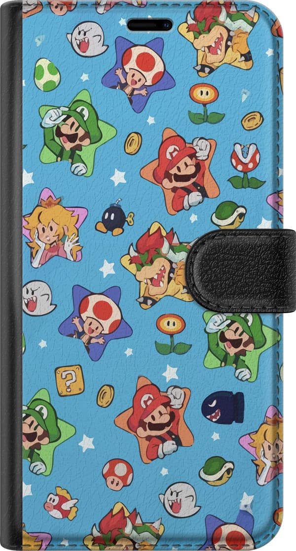 Kompatibelt Lommeboketui til Apple iPhone 11 Nintendo Mario Mønster Switch-spill