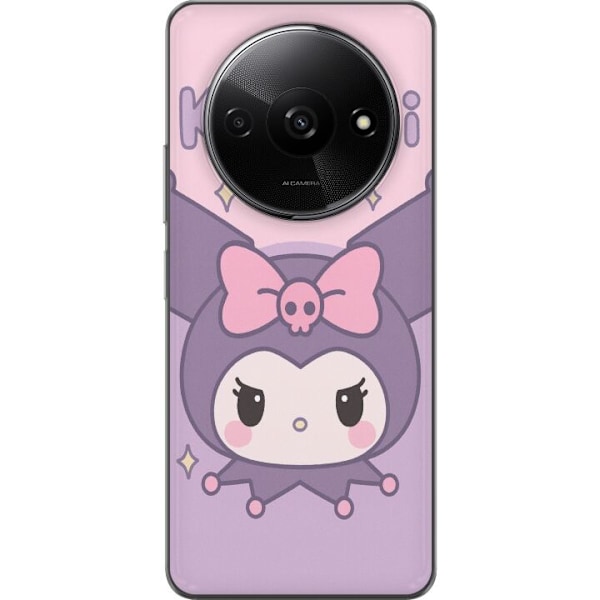 Xiaomi Redmi A3 Genomskinligt Skal Kuromi Kawaii