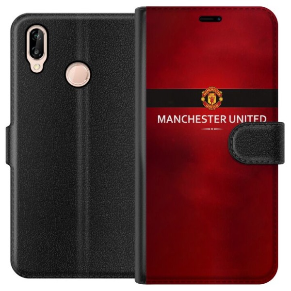Huawei P20 lite Lommeboketui Manchester United
