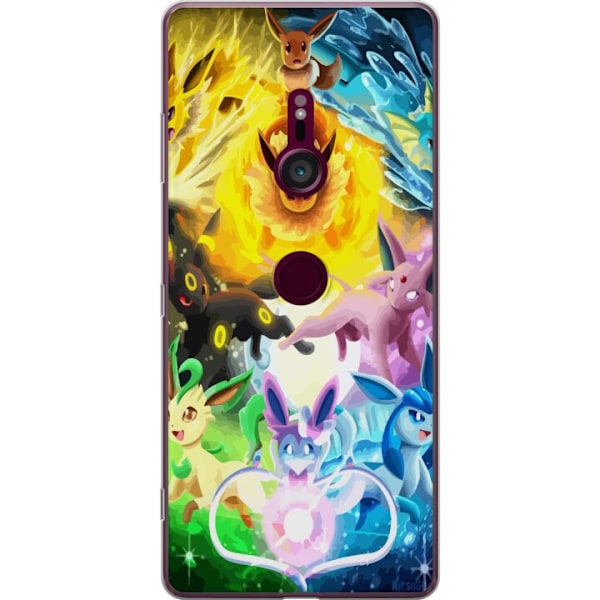 Sony Xperia XZ3 Gennemsigtig cover Pokemon