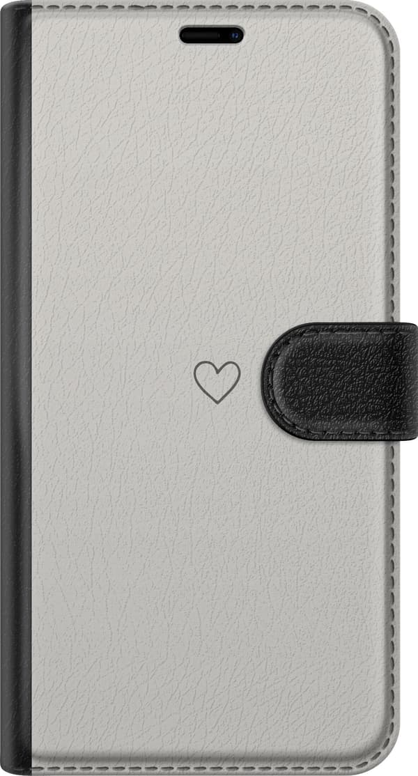 Kompatibelt Lommeboketui til Xiaomi Redmi 10C Hjerte