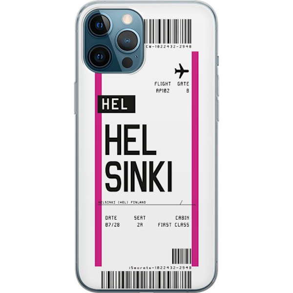 Apple iPhone 12 Pro Max Genomskinligt Skal Helsingfors