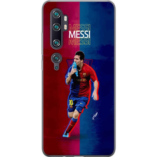 Xiaomi Mi Note 10 Pro Gjennomsiktig deksel Messi