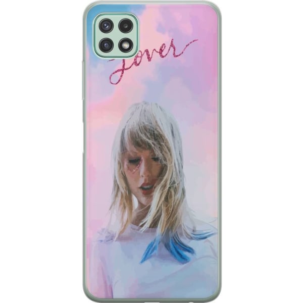 Samsung Galaxy A22 5G Genomskinligt Skal Taylor Swift - Lover