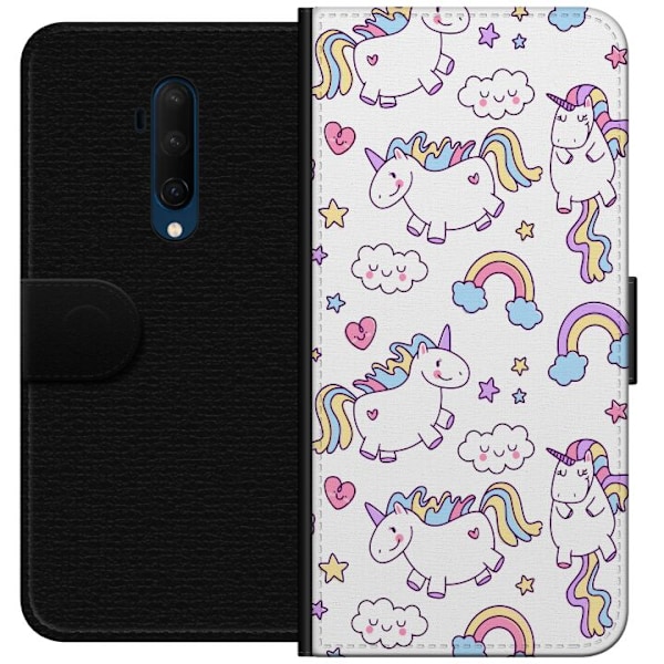 OnePlus 7T Pro Plånboksfodral Unicorn Pattern