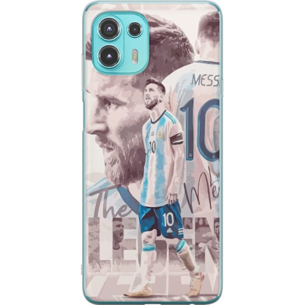 Motorola Edge 20 Lite Läpinäkyvä kuori Messi