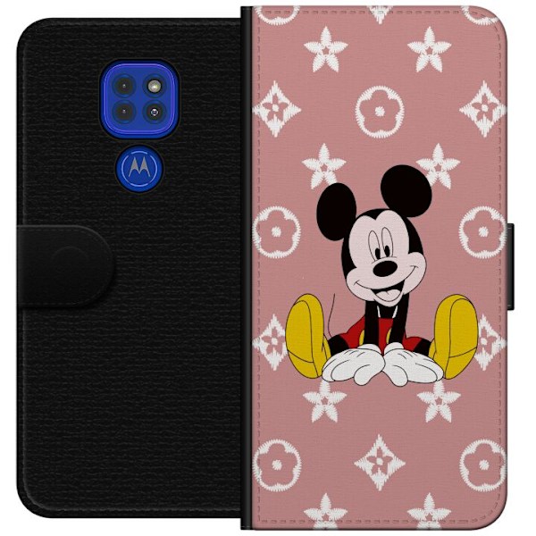 Motorola Moto G9 Play Plånboksfodral Mickey Mouse