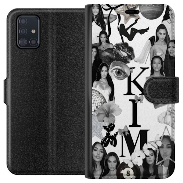 Samsung Galaxy A51 Lompakkokotelo Kim Kardashian – Aesthetic Look 2025