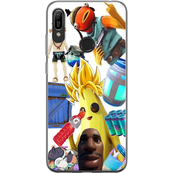 Huawei Y6 (2019) Gjennomsiktig deksel Fortnite