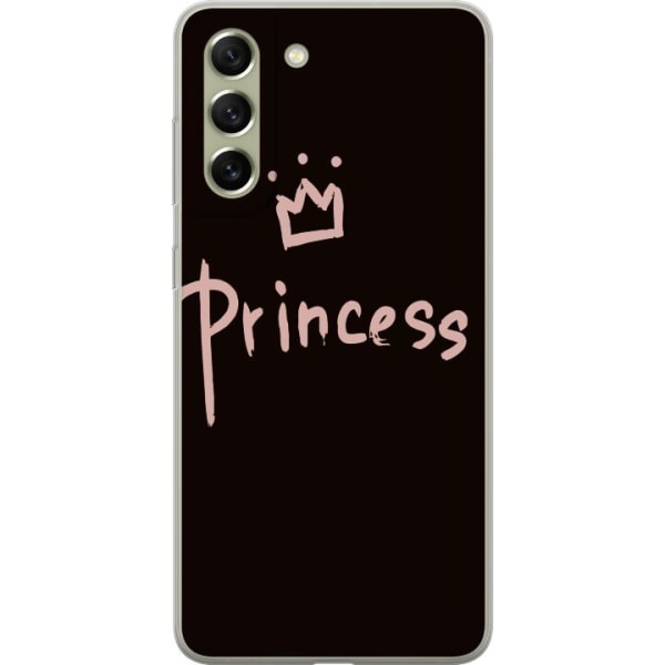 Samsung Galaxy S21 FE 5G Gennemsigtig cover Prinsesse