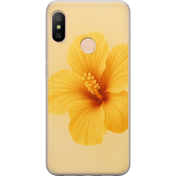 Xiaomi Redmi 6 Pro Gjennomsiktig deksel Lemon Zing