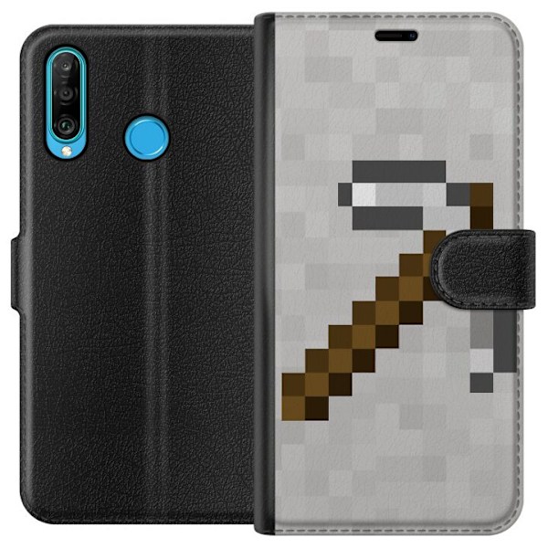 Huawei P30 lite Tegnebogsetui Minecraft Værktøjer