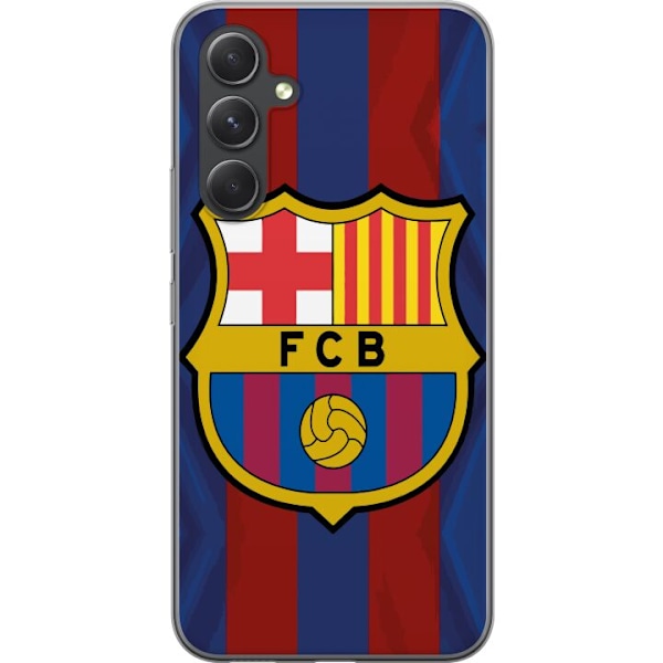 Samsung Galaxy S24 Gennemsigtig cover FCB Barcelona