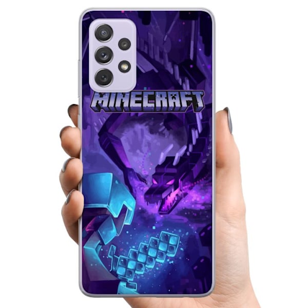 Samsung Galaxy A52s 5G TPU Matkapuhelimen kuori Minecraft