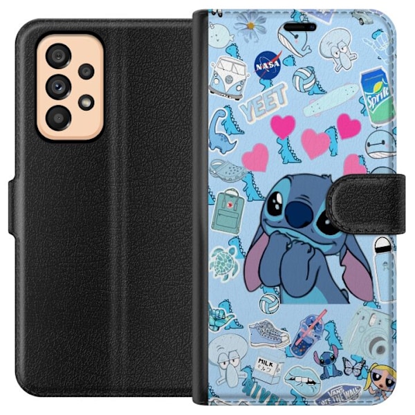 Samsung Galaxy A53 5G Lompakkokotelo Stitch